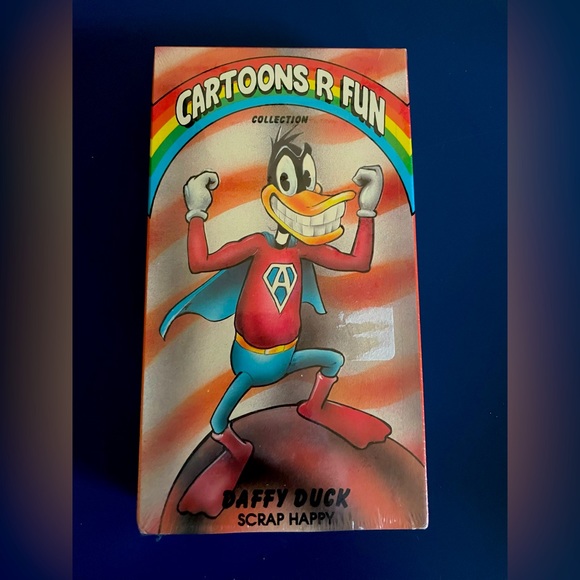 Daffy Duck 1989 Cartoons R Fun VHS Tape - Picture 1 of 2